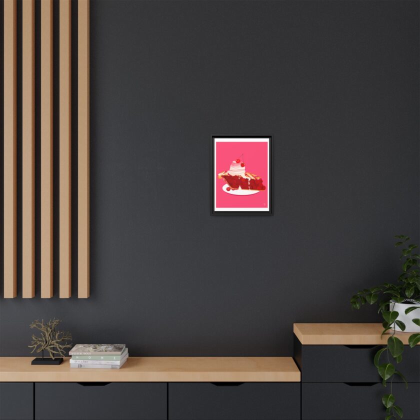 Cherry Pie Canvas, Framed - Image 8