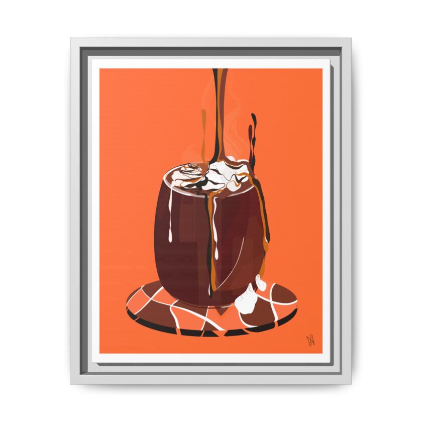 Hot Chocolate Canvas, Framed - Image 25