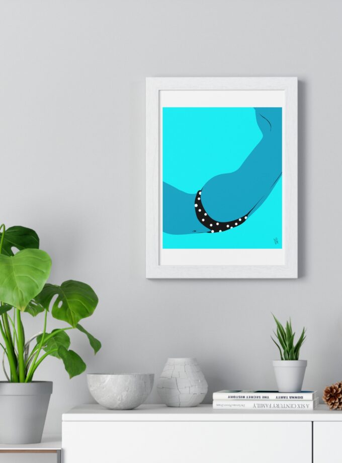 Dive In Poster, Framed