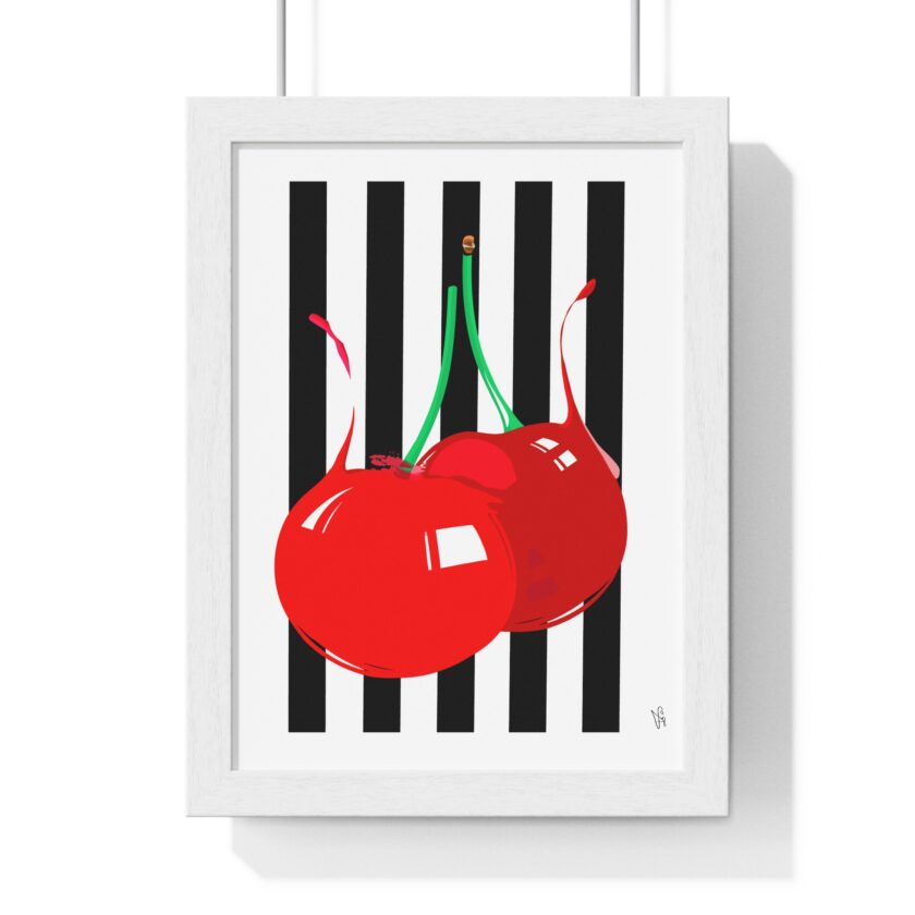 Cherries Poster, Framed - Image 16