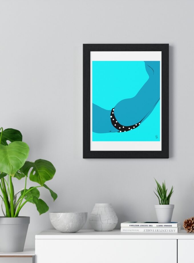 Dive In Poster, Framed