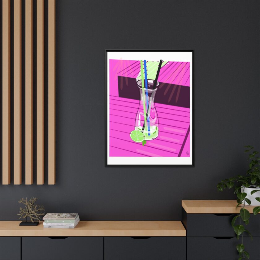 Mojito In Starigrad Canvas, Framed - Image 20