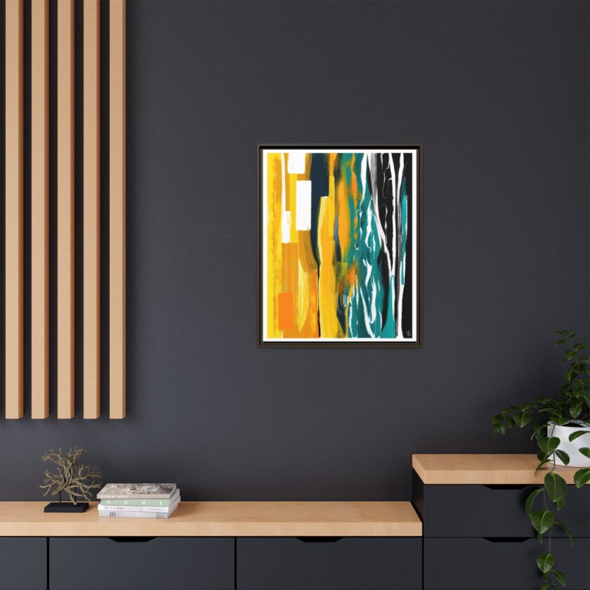 Midnight Swim Canvas, Framed - Image 68