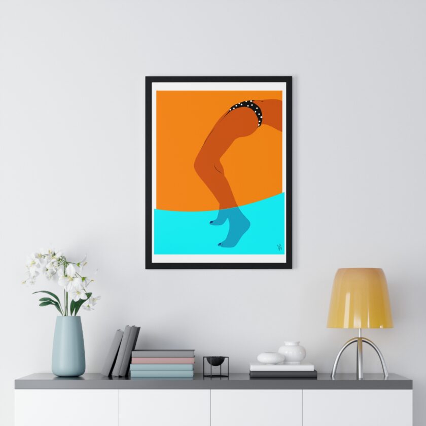 Pool Bridge Poster, Framed - Image 8