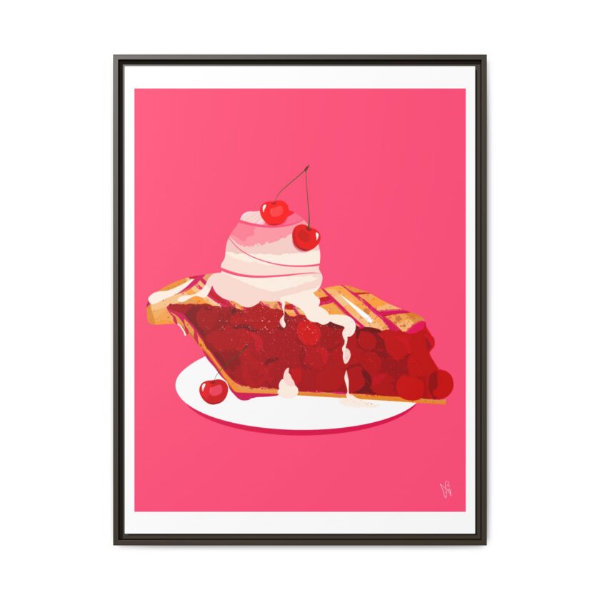 Cherry Pie Canvas, Framed - Image 53