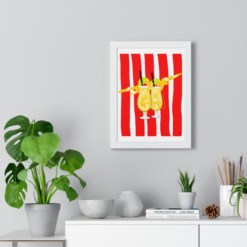 Pina Colada Poster, Framed - Image 17