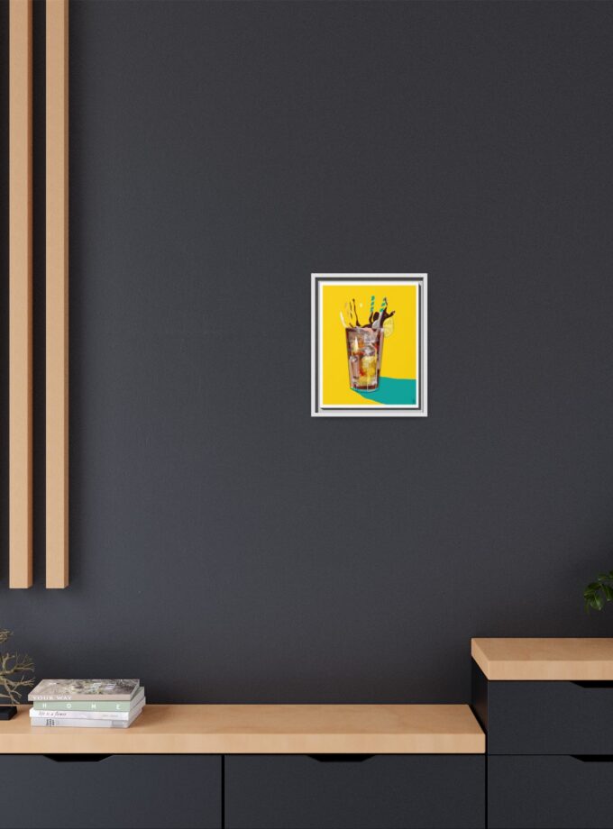 Splash Canvas, Framed