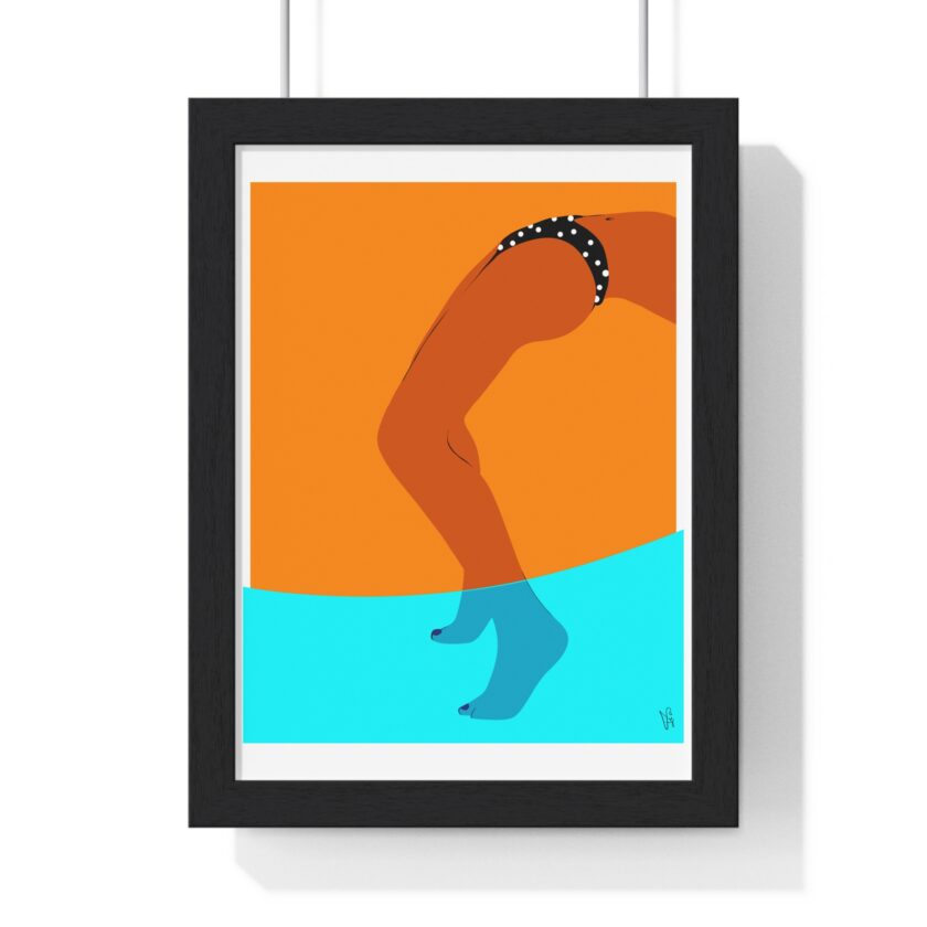 Pool Bridge Poster, Framed - Image 13
