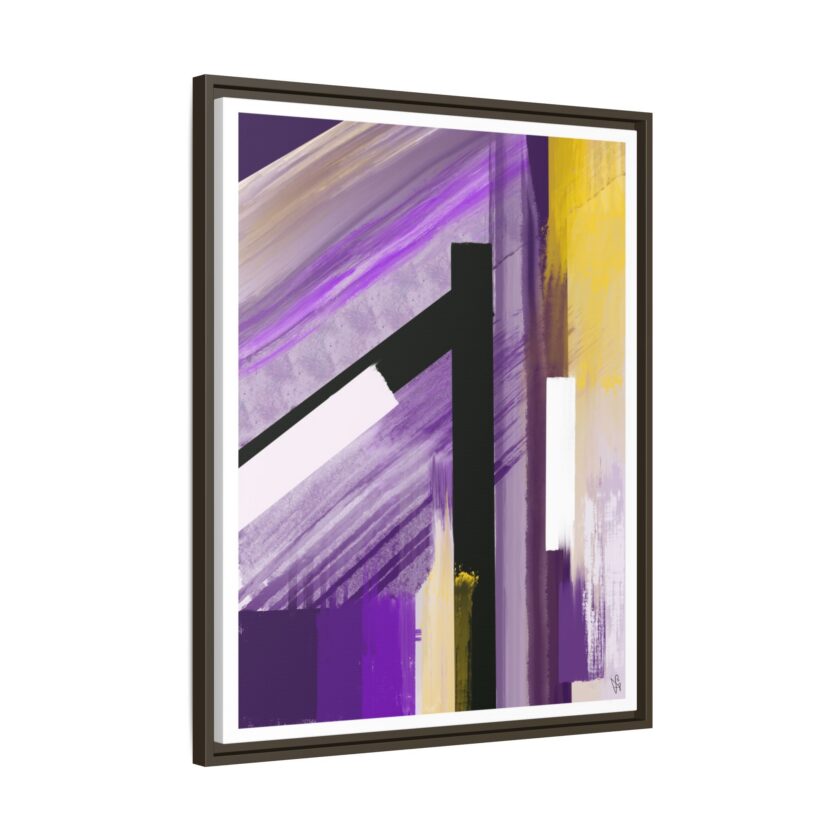 Lilac Canvas, Framed - Image 66