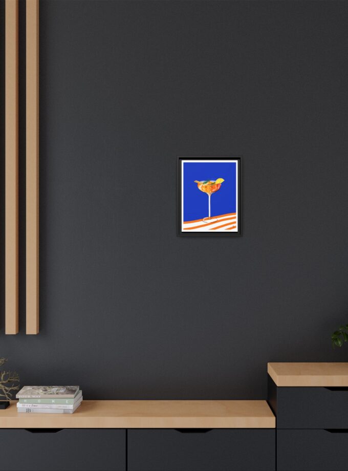 Apple Cider Canvas, Framed