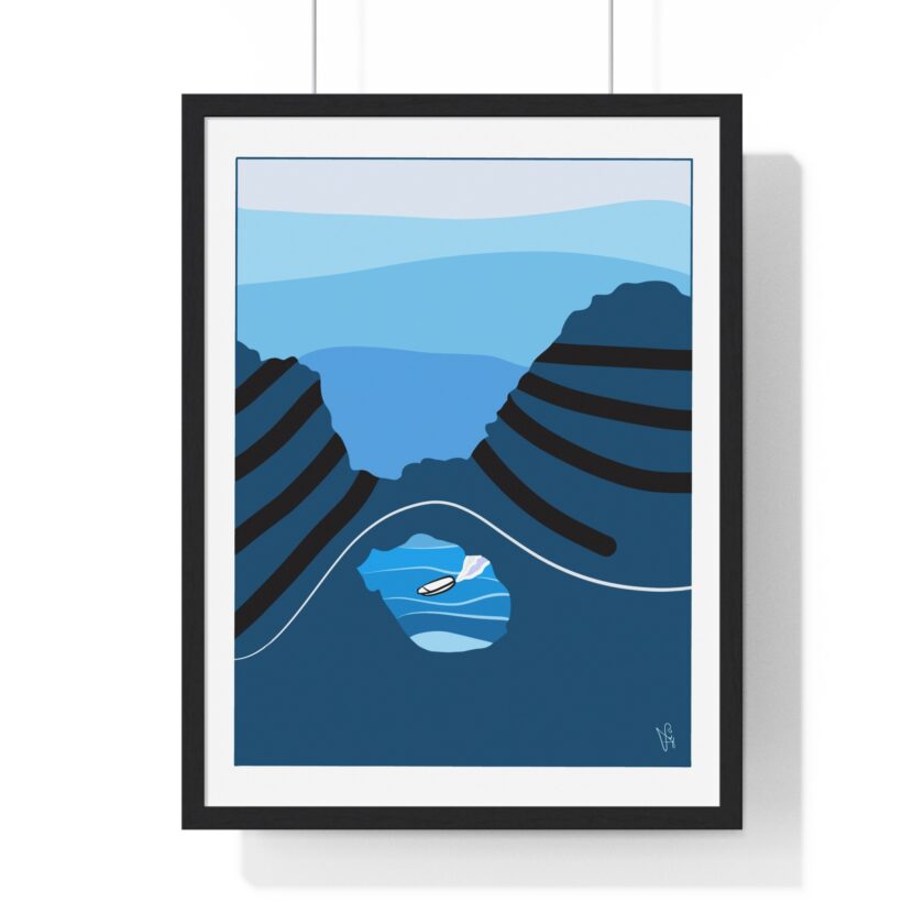 Sky Is Bright Poster, Framed - Image 7