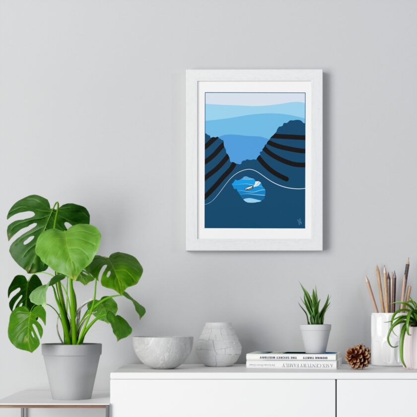 Sky Is Bright Poster, Framed - Image 17