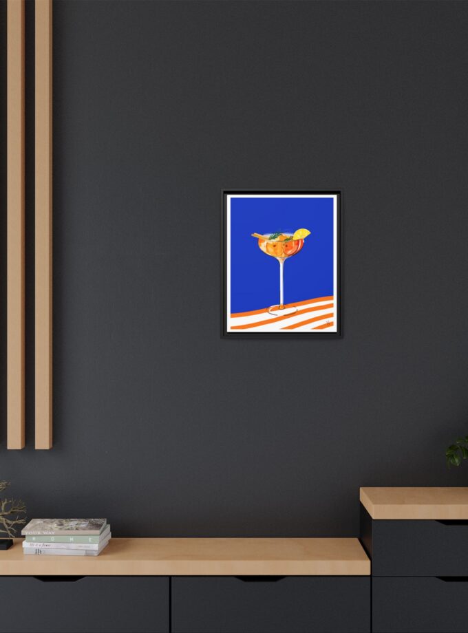 Apple Cider Canvas, Framed