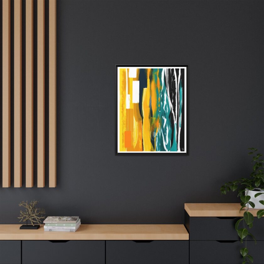 Midnight Swim Canvas, Framed - Image 64