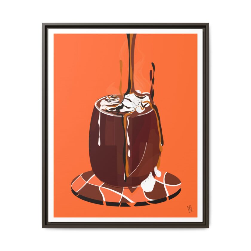 Hot Chocolate Canvas, Framed - Image 65