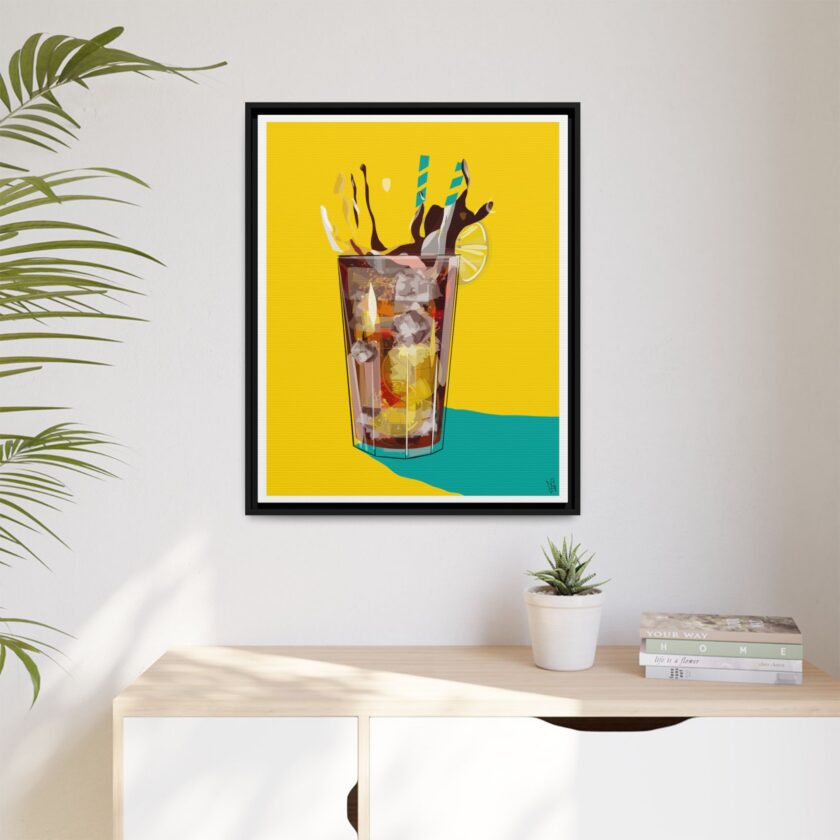 Splash Canvas, Framed - Image 63