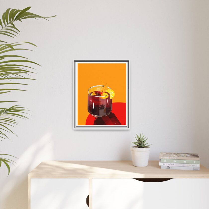 Mulled Wine Canvas, Framed - Image 43