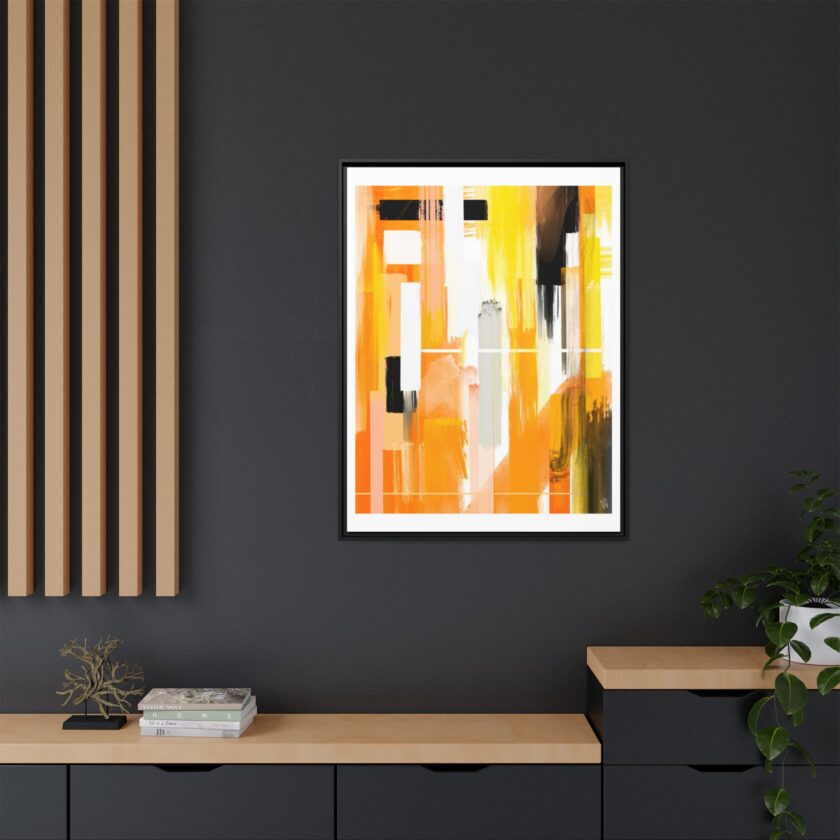 Liquid Gold Canvas, Framed - Image 20