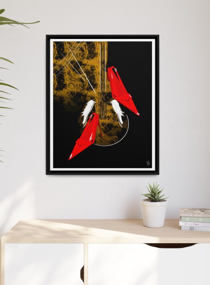 Birds Of A Feather Canvas, Framed