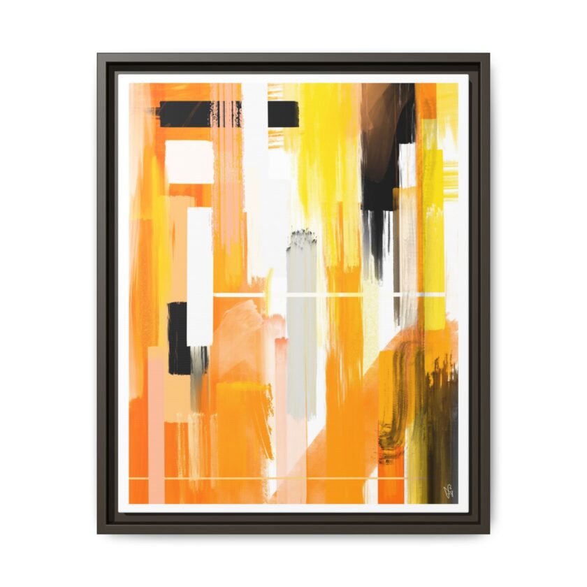 Liquid Gold Canvas, Framed - Image 37