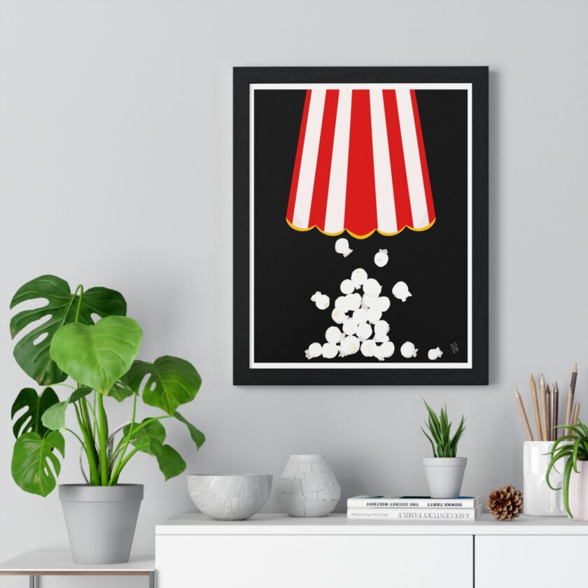 Let's Stay In Poster, Framed - Image 2