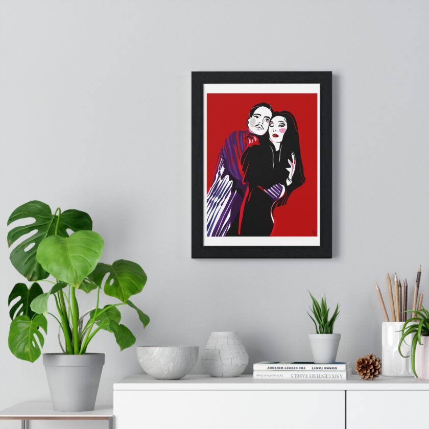 90' Bloody Halloween Poster, Framed - Image 14