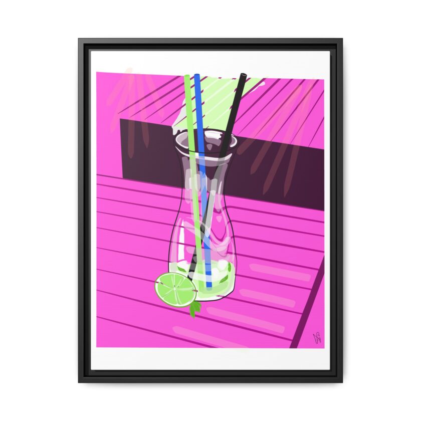 Mojito In Starigrad Canvas, Framed - Image 13