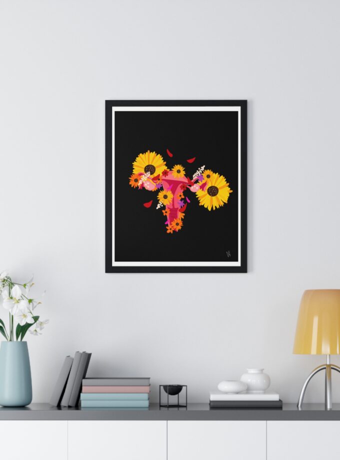 Nature Is Healing Poster, Framed