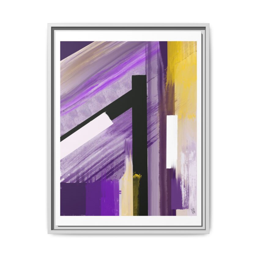 Lilac Canvas, Framed - Image 49