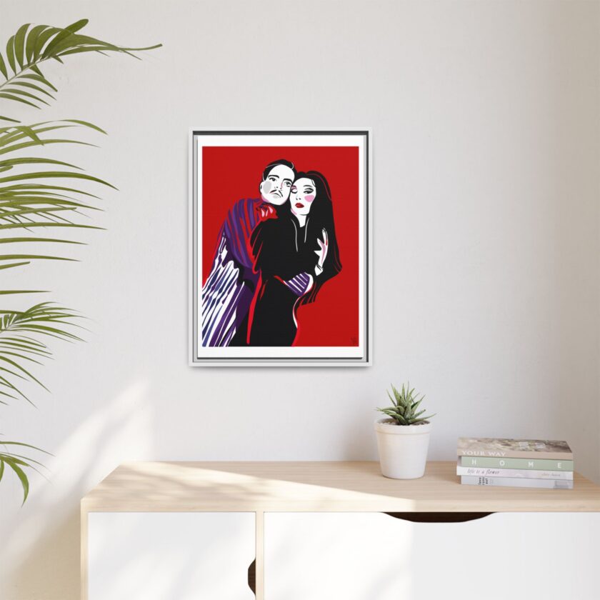 90' Bloody Halloween Canvas, Framed - Image 51