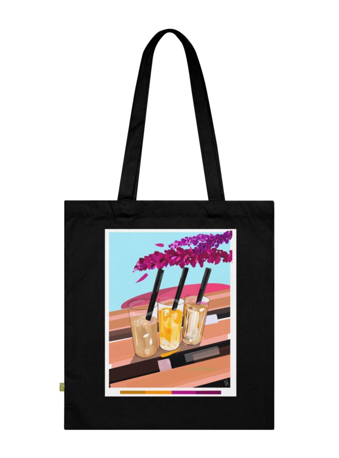 Under The Bugenvilija Tote Bag