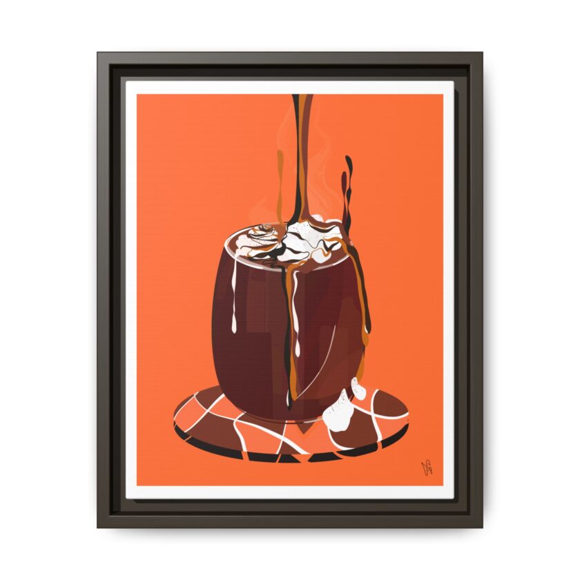Hot Chocolate Canvas, Framed - Image 21