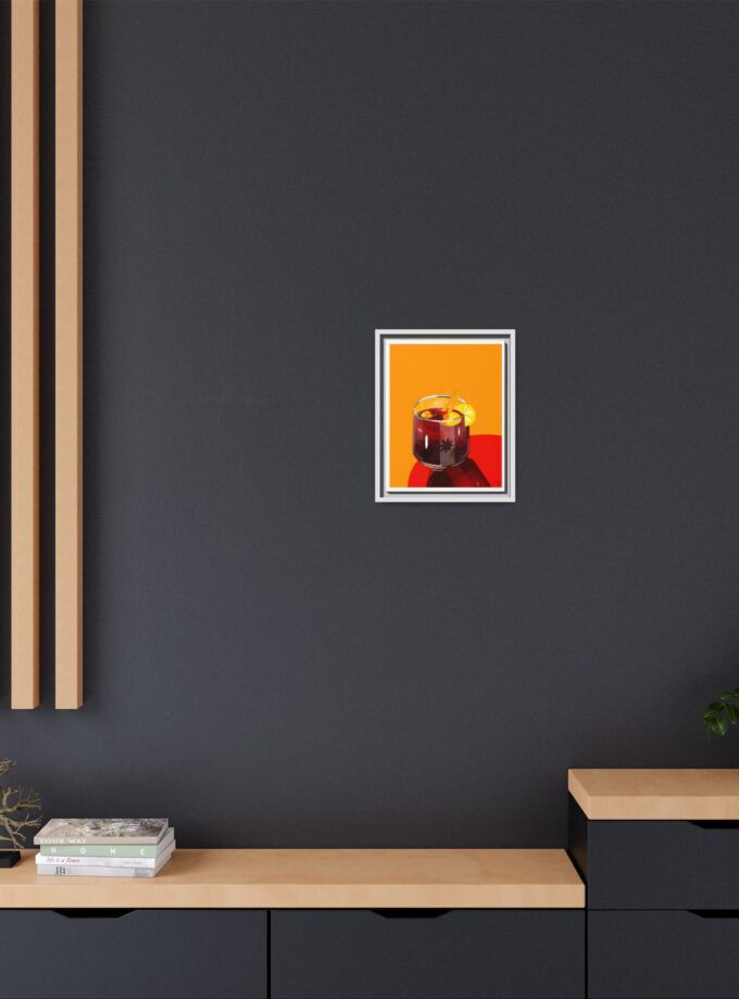 Mulled Wine Canvas, Framed