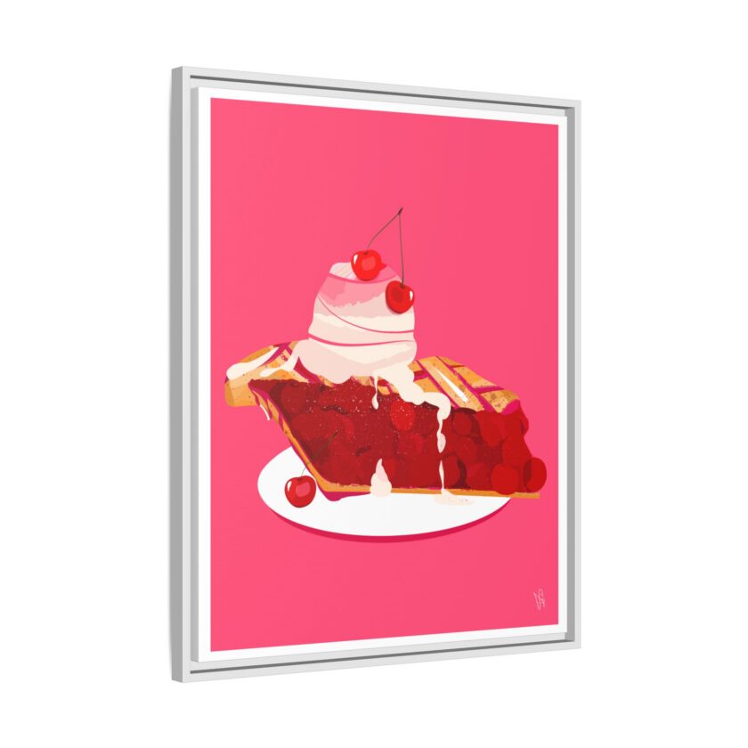 Cherry Pie Canvas, Framed - Image 70