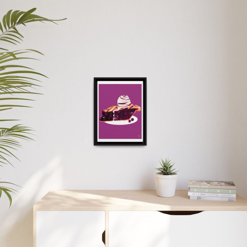 Blueberry Pie Canvas, Framed - Image 7