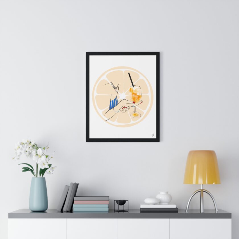 Mimosa in Dubrovnik Poster, Framed - Image 20