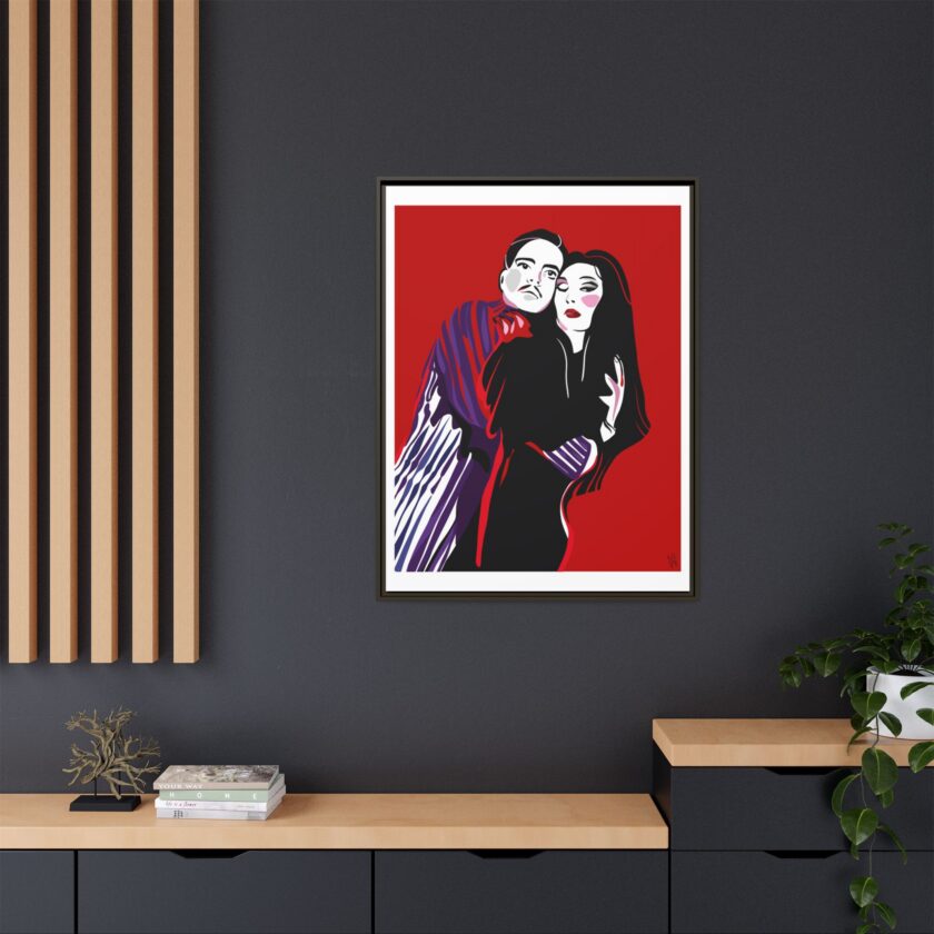 90' Bloody Halloween Canvas, Framed - Image 56