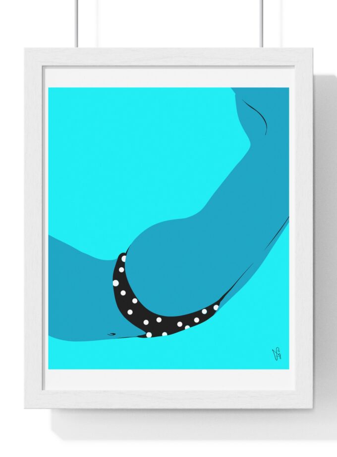 Dive In Poster, Framed