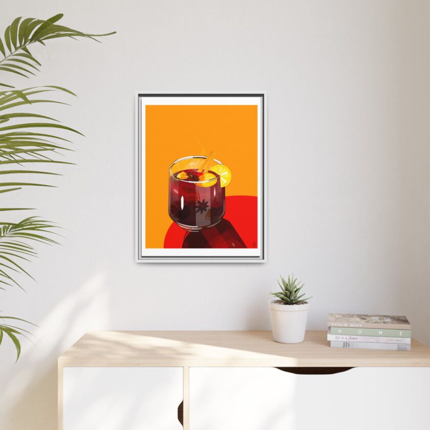 Mulled Wine Canvas, Framed - Image 51