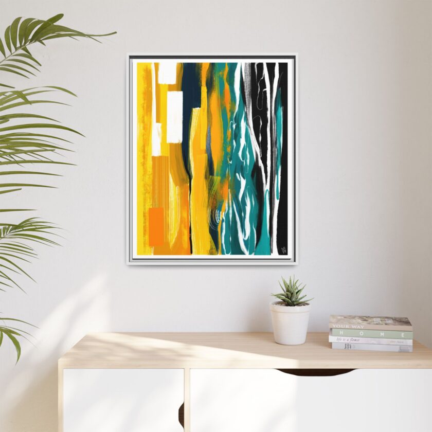 Midnight Swim Canvas, Framed - Image 71