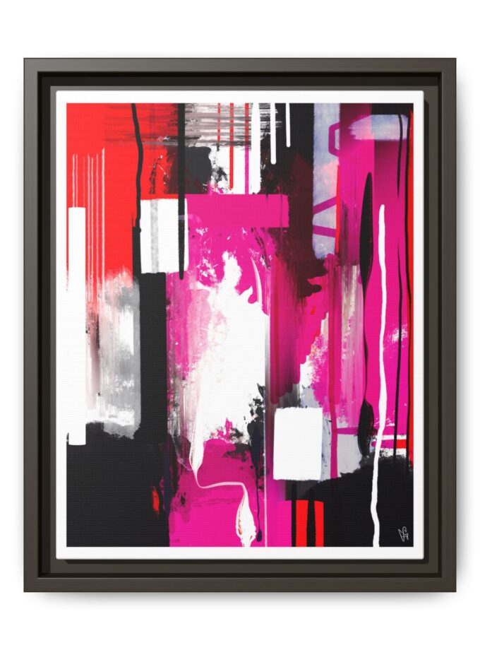 End Of Grieving Canvas, Framed