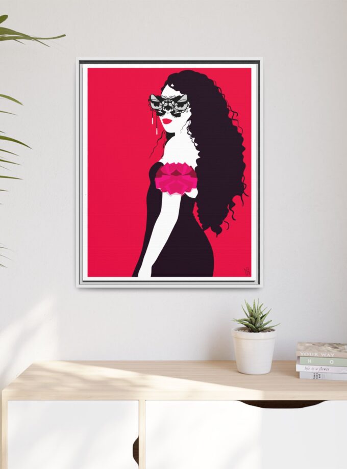 Tango Canvas, Framed