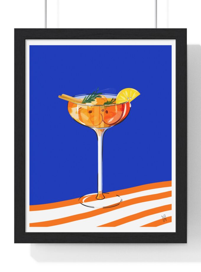 Apple Cider Poster, Framed
