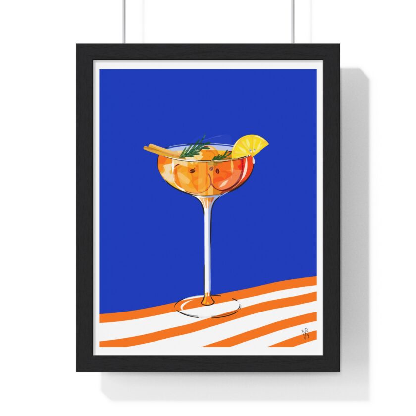 Apple Cider Poster, Framed