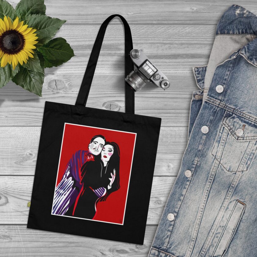 90' Bloody Halloween Tote Bag - Image 8