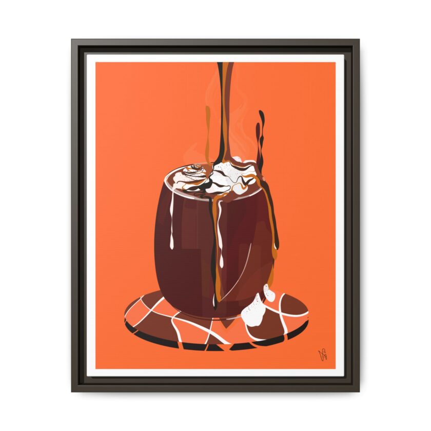 Hot Chocolate Canvas, Framed - Image 37