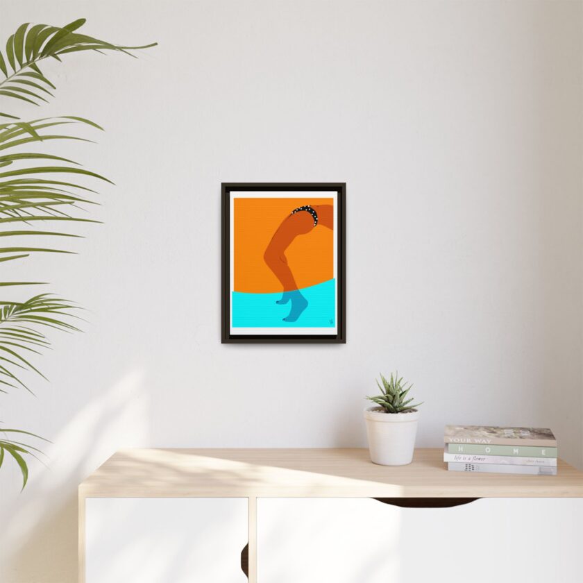 Pool Bridge Canvas, Framed - Image 31