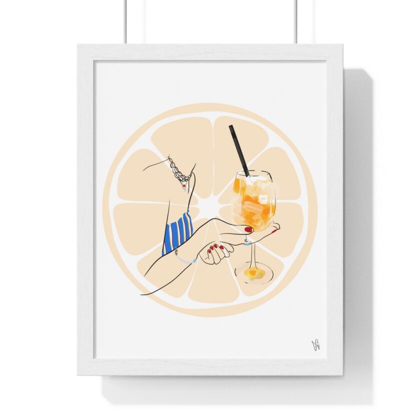 Mimosa in Dubrovnik Poster, Framed - Image 4