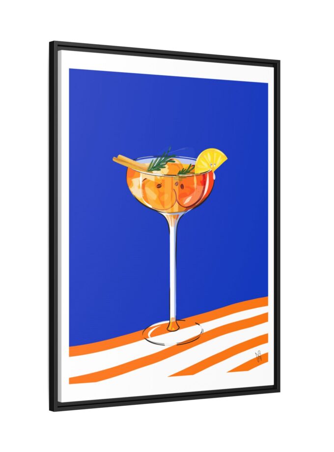 Apple Cider Canvas, Framed