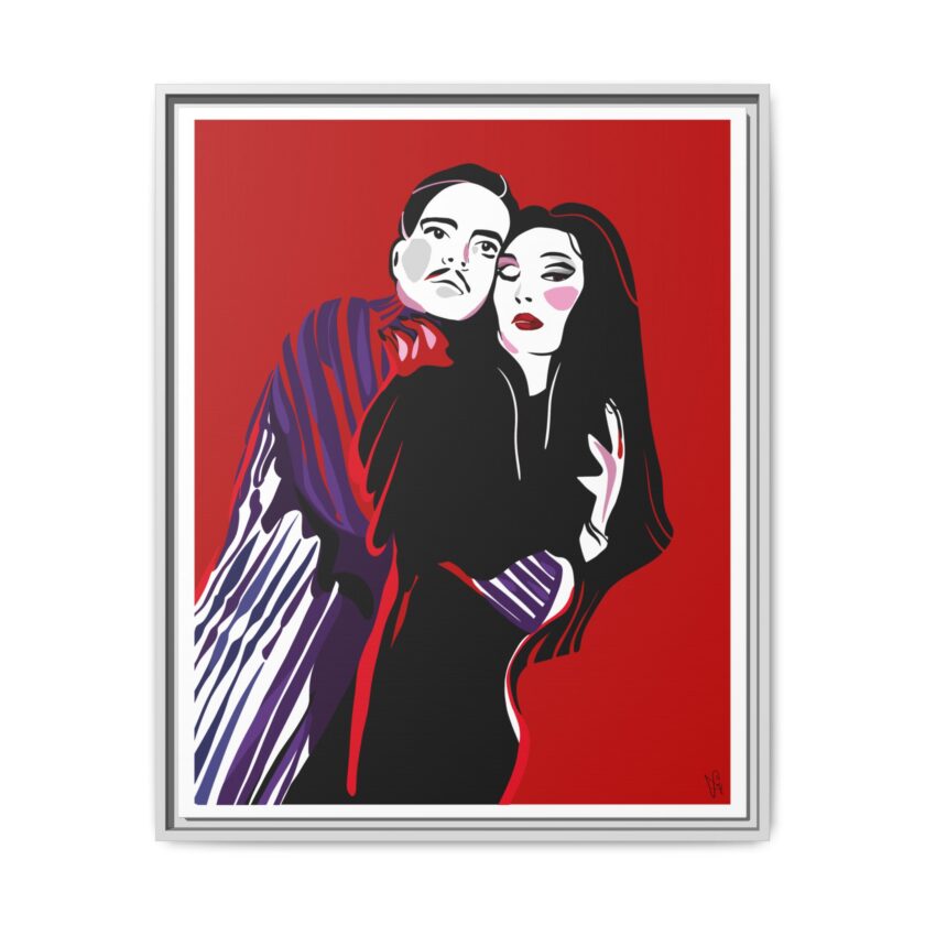 90' Bloody Halloween Canvas, Framed - Image 69
